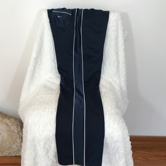 Nike Dark Blue Youth Sport Pant (Fits Women’s Small - US Product)/Side Stripes - Picture 12 of 14